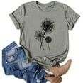 thumbnail image 4 of Breathable Linen Tops for Women Beach Vacation Flowy Summer Outfit, 4 of 4