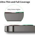 thumbnail image 3 of For iPhone 12 Pro /12 Pro Max Camera Lens Protector Cover,3 PCS HD Tempered Glass Metal Full Coverage Back Lens Protection Ring Film Anti-Scratch, 3 of 7