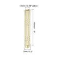 thumbnail image 2 of Uxcell 12 Grams  Metal Dart Replacements Barrel, Gold Tone 6Pcs, 2 of 6