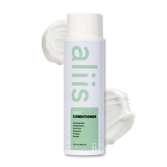ALIIS Daily Conditioner – Lightweight, Moisturizing Conditioner for All Hair Types | Detangles, Softens & Protects Without Build-Up | Color-Safe, Sulfate-Free, Vegan | 12 oz