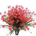 thumbnail image 3 of Coofit Artificial Flower Plastic Lifelike 6PCS Decorative Faux Shrub Plant Fake Flower, 3 of 4