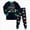 Green, variant on ZIXKCGDSE Boys 2 Piece Outfits Crewneck Graphic T-Shirt and Pants Fall Fashion Clothing Size 3-4 Years