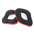 thumbnail image 4 of STARTIST 2 Pcs Coussinets d'Oreille pour Casque Logitech G35 G930 G430 Rouge+noir, 4 of 7