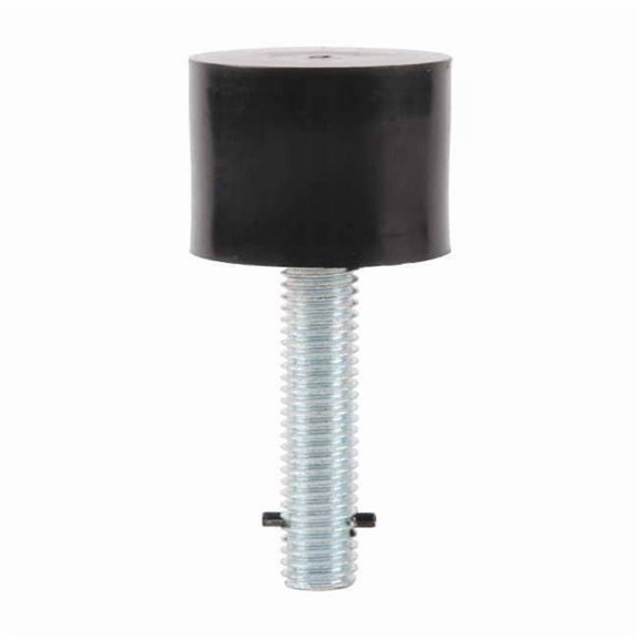 Ives Security Door Stops, Base Steel, Black, 1-1/2"H x 2"W FS18S