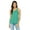 TEAL, variant on Ladies' Flowy Racerback Tank