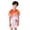 X39 Orange, variant on Bysome Boys Outfit Set Letter Print Short Sleeve Crew Neck Tops With Shorts Outfit Quick Dry Boys Set Size 3-4 Years Blue