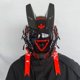 thumbnail image 1 of Shinobi Samurai Dreadlock Cyberpunk casco juguete Cosplay Shinobi fuerzas especiales Samurai trenzas triángulo proyecto El con luz Led Gao Jinjia LED, 1 of 2