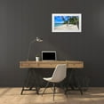 thumbnail image 3 of Leske, Mike 18x12 White Modern Wood Framed Museum Art Print Titled - Paradise Hammock, 3 of 4