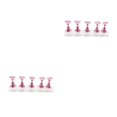 thumbnail image 2 of Jumpingount 6 piezas de soportes para práctica de uñas, pantalla antideslizante para entrenamiento de uñas, Base de cristal resistente al Rosado 2Conjunto, 2 of 6