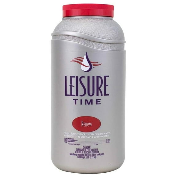Leisure Time RENU5 Renew Non-Chorine Shock, 5-Pound by Leisure Time