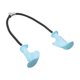 thumbnail image 2 of Accesorio para máquina de cable Cuerda trenzada para tirar hacia abajo Portátil de alta resistencia con anti-caída Azul, 2 of 9