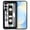 Retro Black Cassette Tape Hip Hop, variant on WIRESTER Shockproof Soft Rubber Cover Case for Samsung Galaxy S25 FE 5G 6.7" 2025, Retro White Cassette Tape Hip Hop