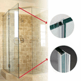 thumbnail image 3 of MDHAND 2Pack 5M 45mm,3M Door Seal Strip for Sliding Door Self Adhesive WeatherStrip For Noise Stopper And Prevent Bugs, 3 of 13