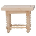 thumbnail image 1 of Dollhouse Coffee Table Model, 1/12 Dollhouse Coffee Table Exquisite Craftsmanship Birch Wood Rectangle Eco Friendly Simple  For Dollhouse Living Decoration, 1 of 8