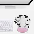 thumbnail image 2 of Domqga Mouse Pad Gel Wrist Support Office Gaming Notebook Desktop Computer Laptop Hand Guard Mat,Gel Wrist Support,Mouse Pad, 2 of 8