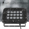 thumbnail image 2 of DC 12V 15pcs IR Infrared LEDs Array Light IP66 Waterproof Night Vision for Security Camera, 2 of 3