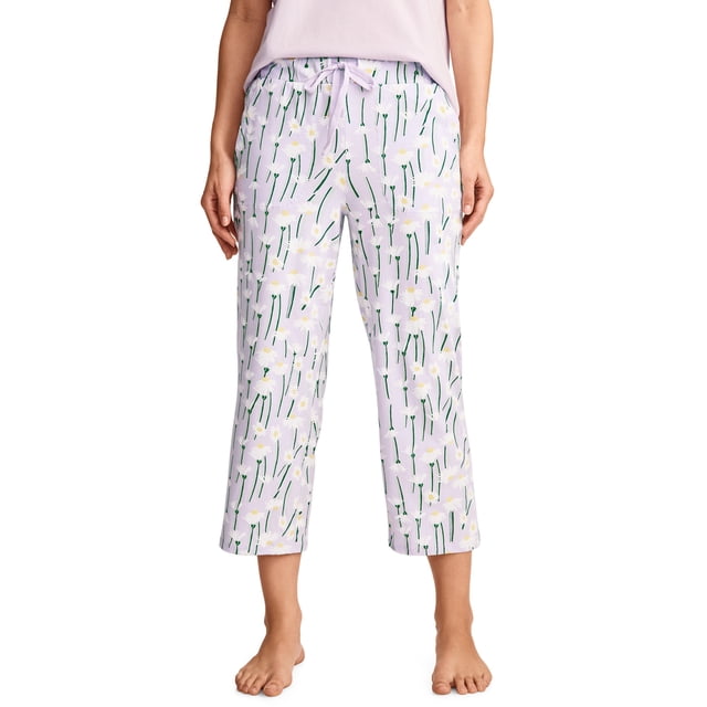 Jockey Pantalon Capri Extensible en Coton Biologique pour Femmes