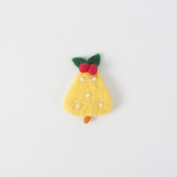 Advancent Muñeca de Navidad de fieltro de lana suave, Mini de tamaño pequeño, diferentes formas, accesorios de juguete extraíbles, regalo de Kits de decoración para fiestas como se muestra 4 Advancent HA073647-04