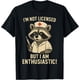 thumbnail image 1 of Camiseta divertida con cita de meme para enfermería de mapache, 1 of 2