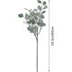 thumbnail image 2 of Tallos de vegetación artificiales, 6 uds., plantas de plástico, tallos verdes florales para decoración de boda, fiesta en casa (gris verde), 2 of 5