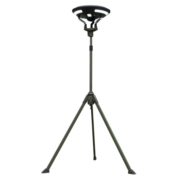 TRU De-LIGHT Multipurpose Singing Music Solar LED Light - Garden, Camping Portable Light, Strong Bluetooth Speaker / Main Light + 3 Independent Detachable Multi Mode Lights / Tripod+Carry Bag