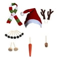 thumbnail image 1 of kjfeif Christmas Snowman Decorating Making Kit Outdoor Fun Christmas Winter Holiday Party Snowman DIY Making Kit Decoration Gift, 1 of 8