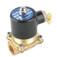 thumbnail image 4 of Válvula G1/2 Pulgadas Solenoide de Latón Presión de Agua Cerrado Normal Direto Actuación 2W-160-15, 4 of 7