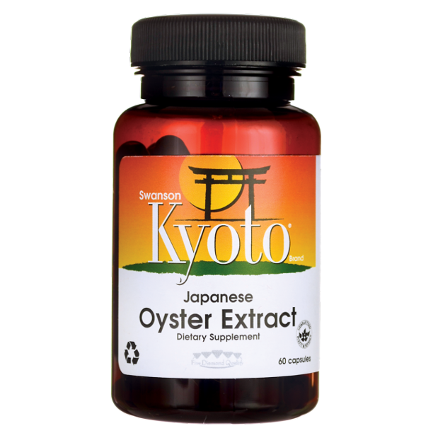 Swanson Japanese Oyster Extract 500 mg 60 Caps