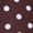 Brown Stallion, variant on No Boundaries Reversible Polka Dot Triangle Bikini Top, Women's XXS-XXL