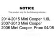 thumbnail image 2 of Kugel Rear Wheel Bearing Hub Assembly 70-512427 for Car Mini Cooper, 2 of 11