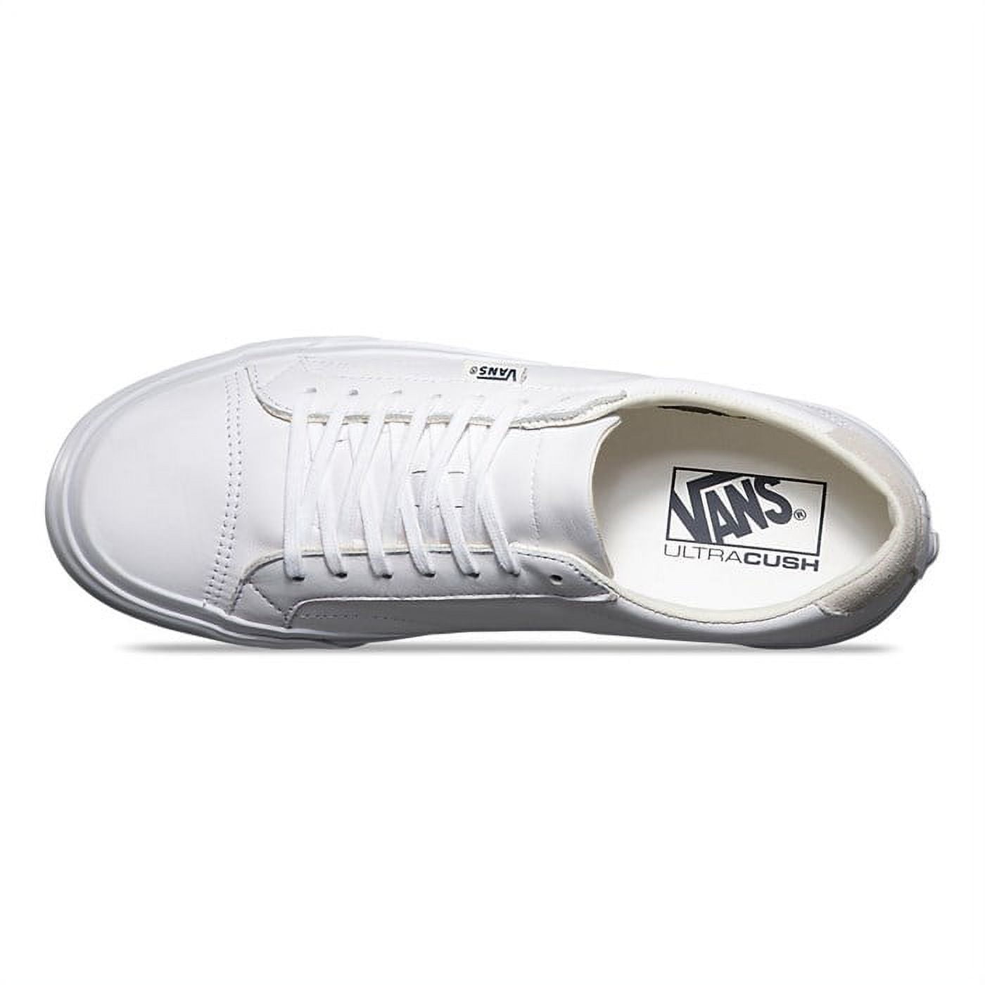 klassekammerat læbe Bekræfte Vans Men's Court Dx Leather True White Ankle-High Canvas Skateboarding Shoe  - 10M - Walmart.com