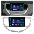 thumbnail image 4 of Geabo 2+32G Car Stereo for Hyundai Genesis Sedan 2009-2014 Genesis 2013 with Wireless CarPlay Android Auto 9inch Touch Screen Support Bluetooth FM/RDS GPS WiFi SWC, 4 of 10