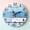 CC5-E, variant on Rustic Coastal Beach Wall Clock – 10 Inch Silent Non-Ticking Battery Operated Clock, Decorative Analog Clock for Kitchen Bathroom Bedroom Home Office