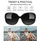 thumbnail image 1 of Big Polarized Womens Sunglasses Oversized, Trendy Large Black Red Sunglasses for Women UV Protection, Dark Lens Sun Glasses Woman Sensitive Eyes, Blenders Ladies Rhinestone Sunnies Driving Party Joopin Joopin, 1 of 2