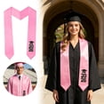thumbnail image 1 of 2026 Graduation Season Satin Cape for Party Decoration and Celebration Accessory, 1 of 5