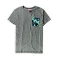 thumbnail image 1 of Camiseta gráfica Puma Camiseta gráfica con cremallera y bolsillo de flores Hombre gris extragrande, 1 of 2
