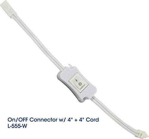 White On/OFF Connector w/ 4