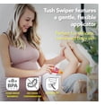 thumbnail image 4 of Eli & Ali Tush Swiper - Diaper Rash Cream & Butt Paste Applicator - Universal Fit for Most Diaper Creams | Mess-Free & Hygienic Alternative to Cream Spatula - Carry Less Baby Gear  - Blue, 1 Pack, 4 of 8