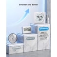 thumbnail image 3 of GoveeLife Upgraded Smart WiFi Refrigerator Thermometer Digital with Freezer Alarm, Wireless Magnetic Fridge Thermometer with Notification, L, 3 of 9