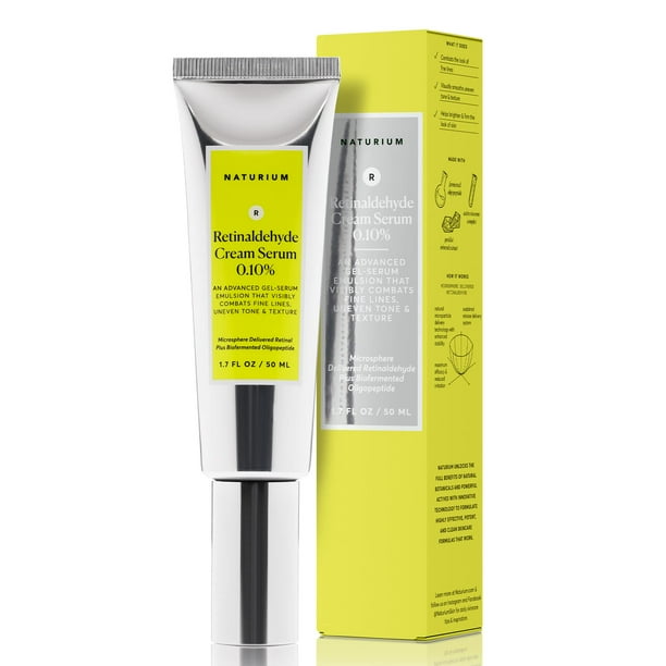Crema Sérum Naturium Retinaldehyde 0.10% Antiedad 50 ml