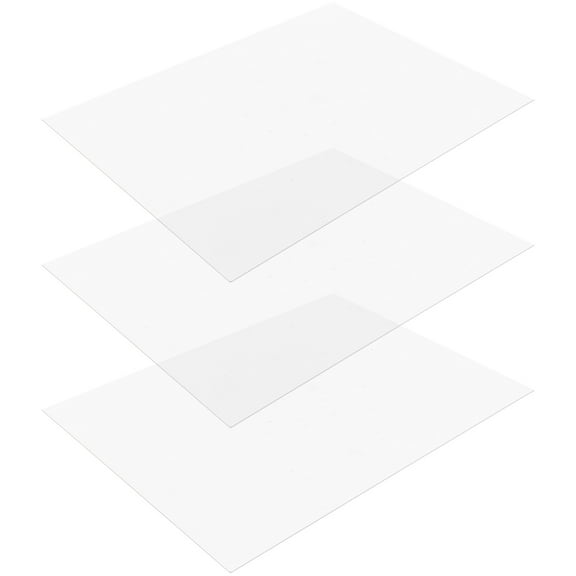 PBPBOX 3Pcs Pet Toilet Splash Guard Transparent Enclosure DIY Size Adjustable Protector