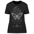 thumbnail image 1 of Moon And Arrows Butterfly T-Shirt Women -Image by Shutterstock, Female Small, 1 of 2