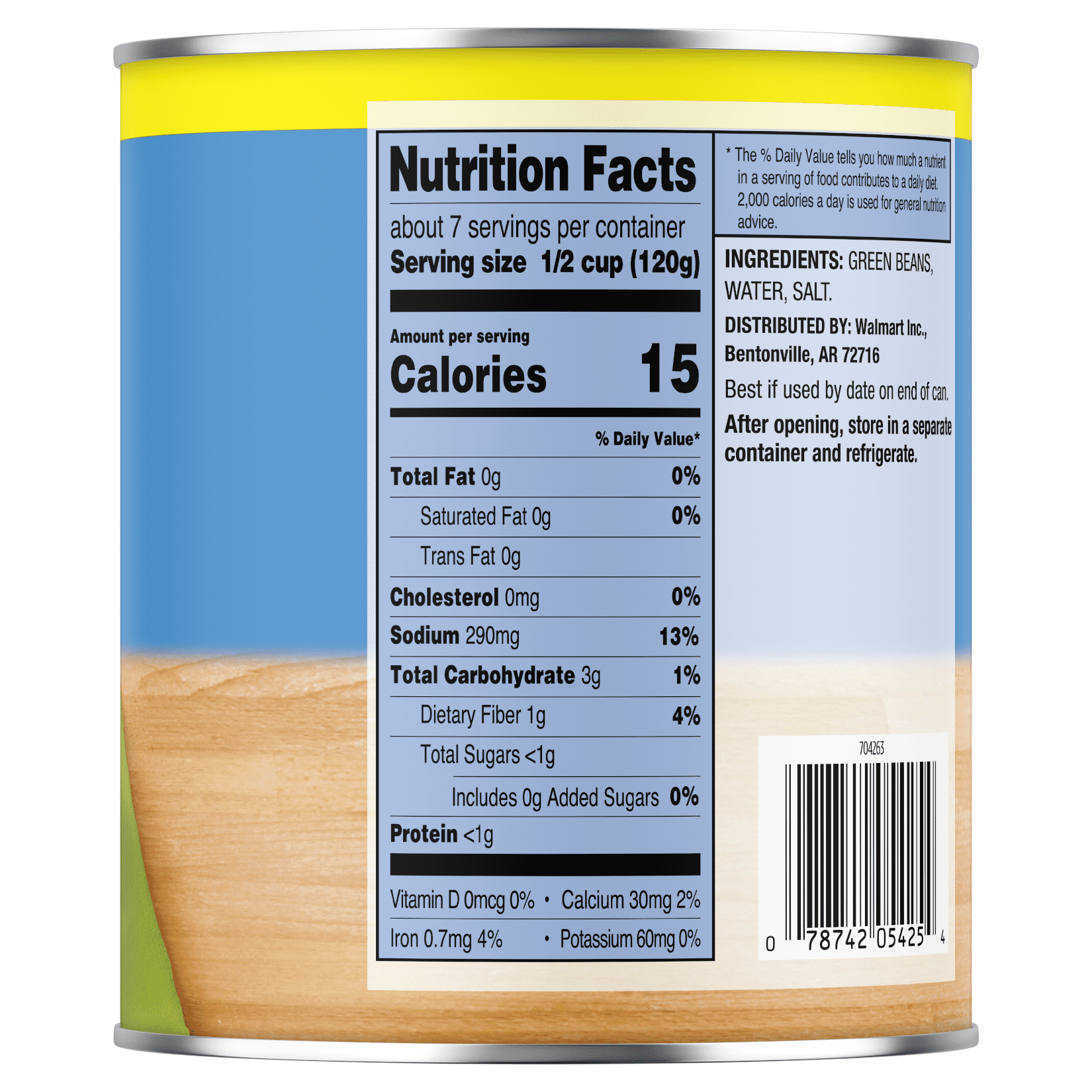Canned Green Beans Nutrition Label canned-green-beans-nutrition-label