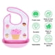thumbnail image 3 of Baby Bibs with Soft Plastic Food Catcher - Drool and Feeding Bib-shape1, 3 of 4