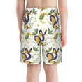 thumbnail image 3 of Cauagu Snake And Moon Print Swim Trunks for Men,Youth Boys Swim Shorts Compression Liner Beach Shorts Boys' Swimming Shorts 7-20 Years Bathing Suit-Medium, 3 of 7