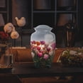 thumbnail image 5 of Yatskia Garden Tulip Sunset Urn for Ashes for Women, Decorative Urns for Human Ash, Small Urns for Human Ashes Keepsake, (Classic 10 Inch and 3 Inch), 5 of 8