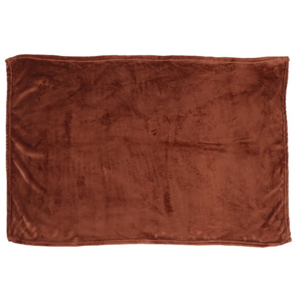 Phenofice Lightweight Coffee Throw Blanket Cozy Soft Polyester Blanket for Couch, Home, Office Use