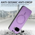 thumbnail image 4 of For Google Pixel 9A/9 Pro XL/9 Phone Case - Solid Color Full Cover Skin Feel Magnetic Protective Case - Shockproof and Drop-Resistant (Blue,For Google Pixel 9/ 9 Pro), 4 of 7