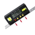 thumbnail image 3 of 100/150/200Mm Digital Level Electronic Angle Meter With Magnetic Base Protractor, 3 of 7