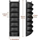thumbnail image 2 of Macetero vertical colgante de pared con 7 bolsillos, bolsas de cultivo para plantas colgantes negras, bolsa para cultivo de flores y hierbas montada en la pared, enverdecimiento, 2 of 5